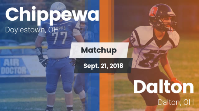 Boys Varsity Football Chippewa High School Doylestown Ohio