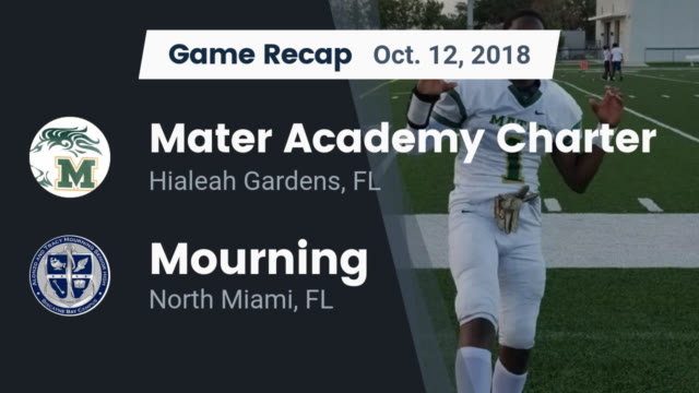 Boys Varsity Football Mater Academy Charter High School