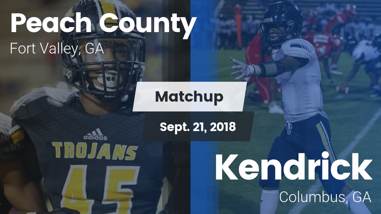 Peach County Hs Football Video Matchup Peach County Vs Kendrick
