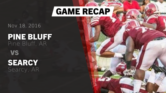 Boys Varsity Football Pine Bluff High School Pine Bluff