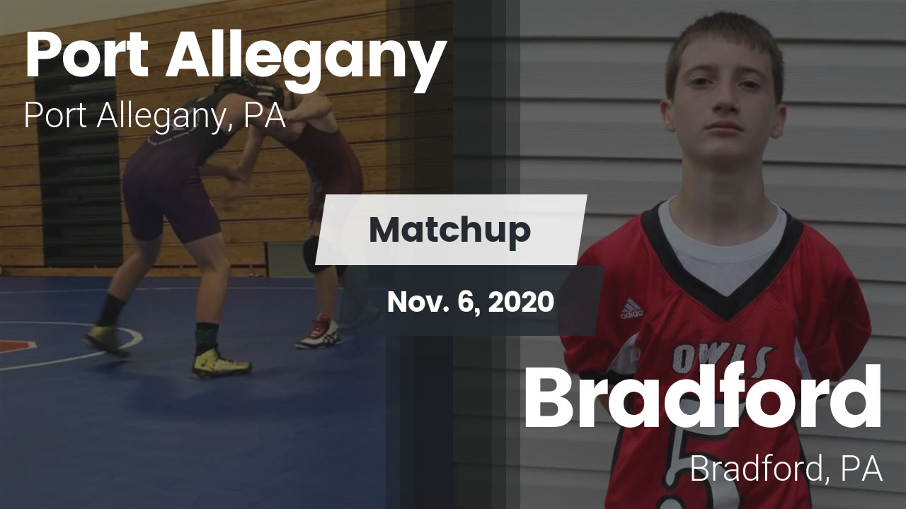Port Allegany HS Football Video "Matchup Port Allegany vs. Bradford