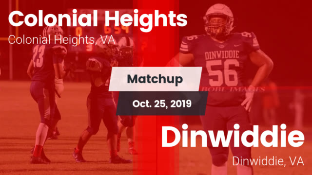 Boys Varsity Football Colonial Heights High School Colonial