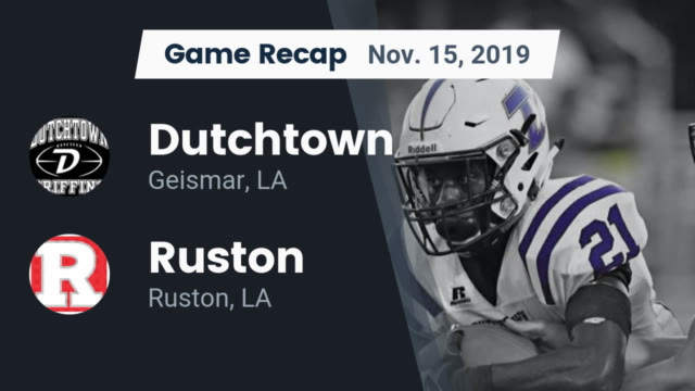 Boys Varsity Football Dutchtown High School Geismar Louisiana