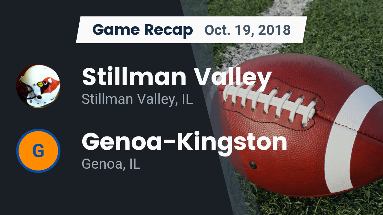 Stillman Valley Hs Football Video Recap Stillman Valley Vs