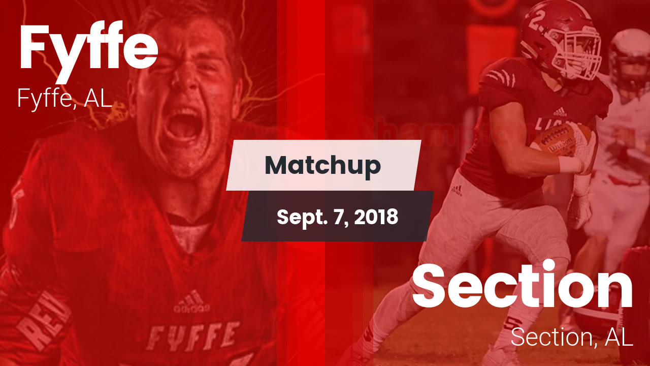 Fyffe Hs Football Video Matchup Fyffe Vs Section 2018 Maxpreps
