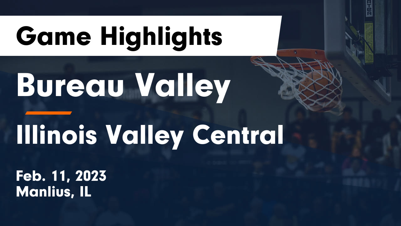Bureau Valley (Manlius, IL) High School Sports Football, Basketball