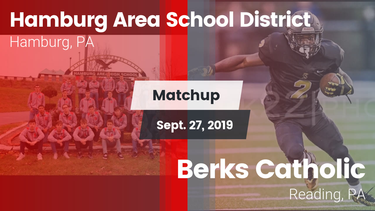 Hamburg Hs Football Video Matchup Hamburg Area School Vs Berks