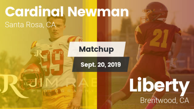 Boys Varsity Football Cardinal Newman High School Santa Rosa
