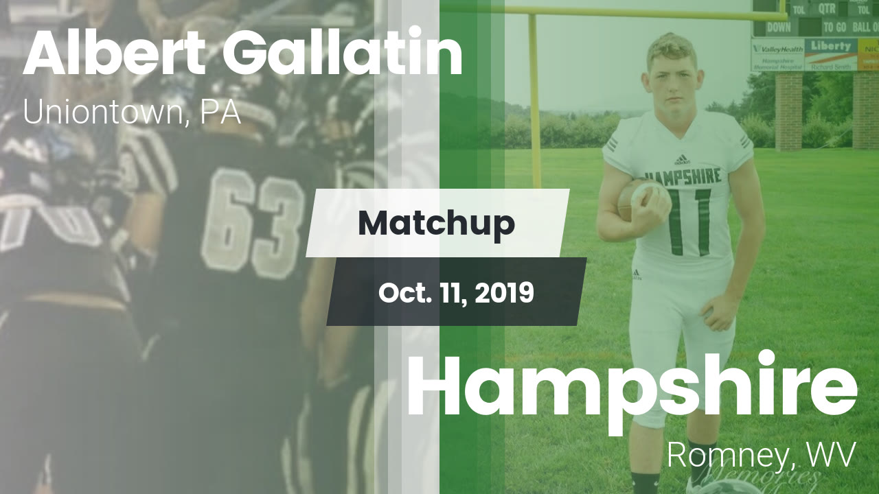 Albert Gallatin HS Football Video "Matchup Albert Gallatin vs