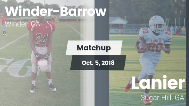 Boys Varsity Football Winder Barrow High School Winder