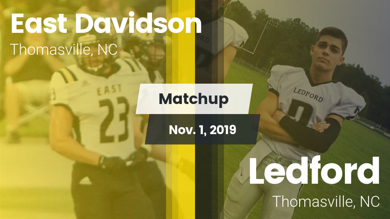 East Davidson Hs Football Video Matchup East Davidson Vs