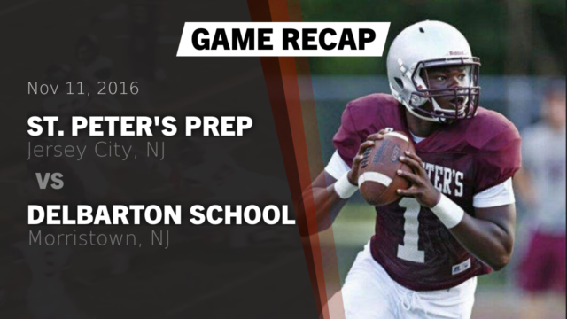 Marauder Varsity Football St Peter S Prep High School Jersey