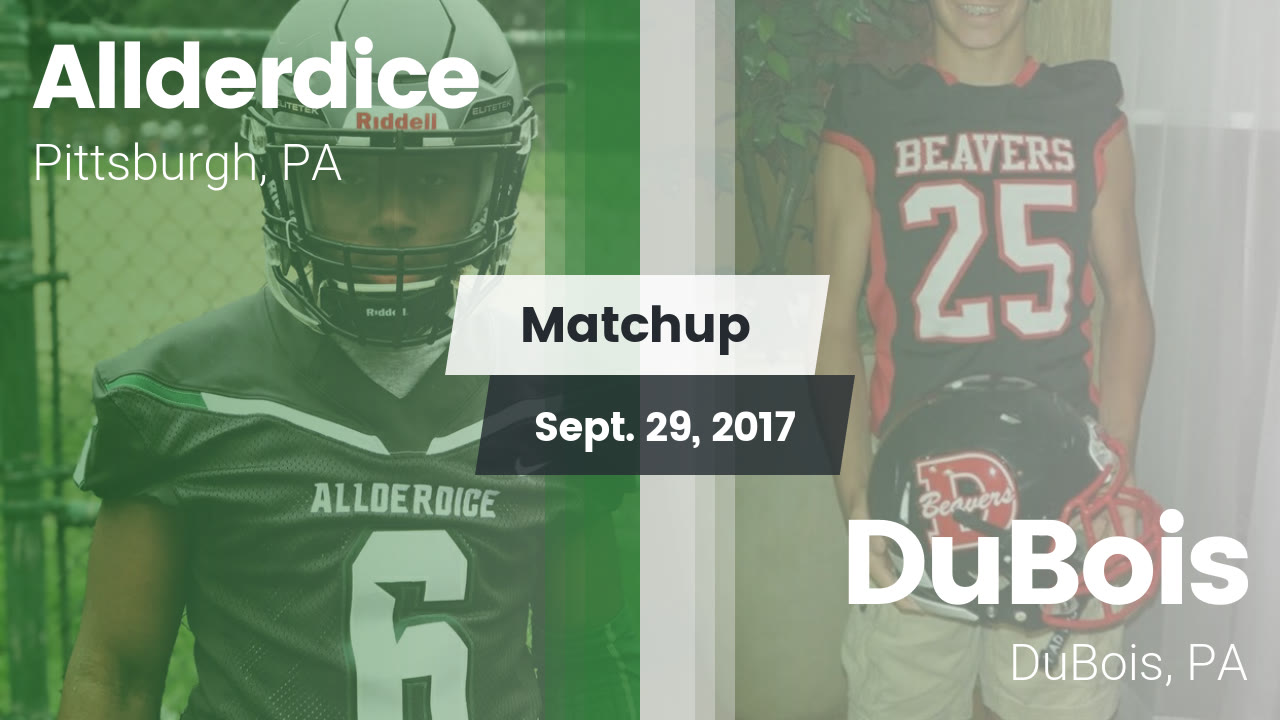 Taylor Allderdice Hs Football Video Matchup Allderdice Vs