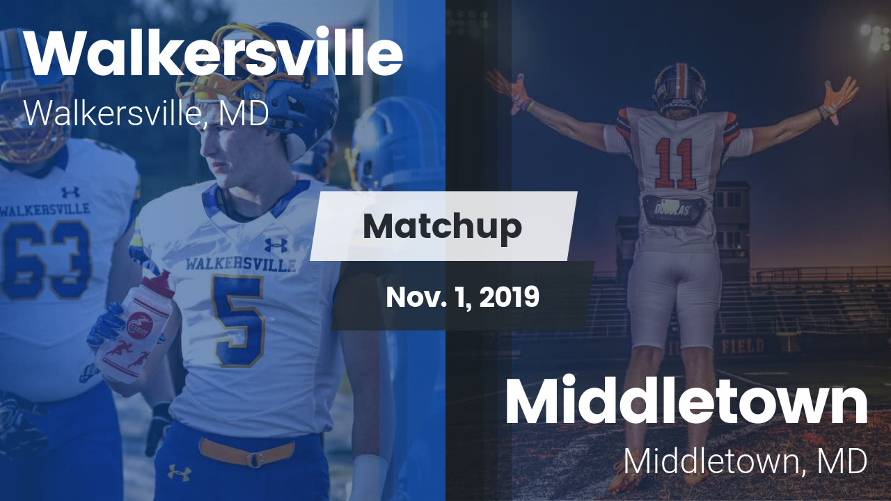 Walkersville HS Football Video "Matchup Walkersville vs. Middletown 2019" MaxPreps
