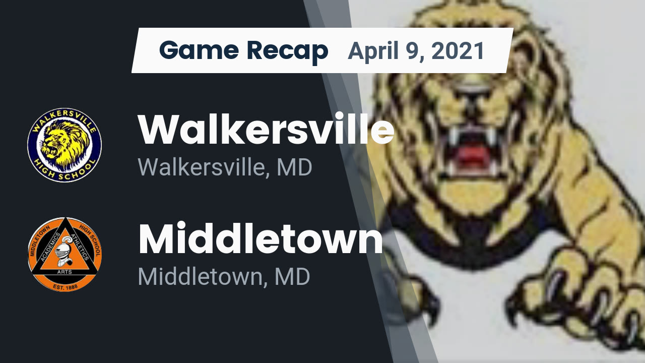 Walkersville HS Football Video "Recap Walkersville vs. Middletown 2021" MaxPreps