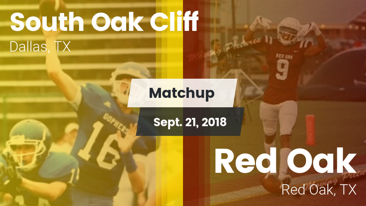 Football Game Recap South Oak Cliff Vs Red Oak Maxpreps