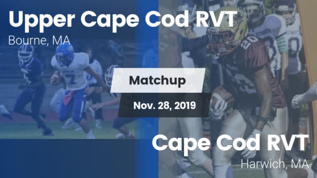 Boys Varsity Football Upper Cape Cod Rvt High School Bourne