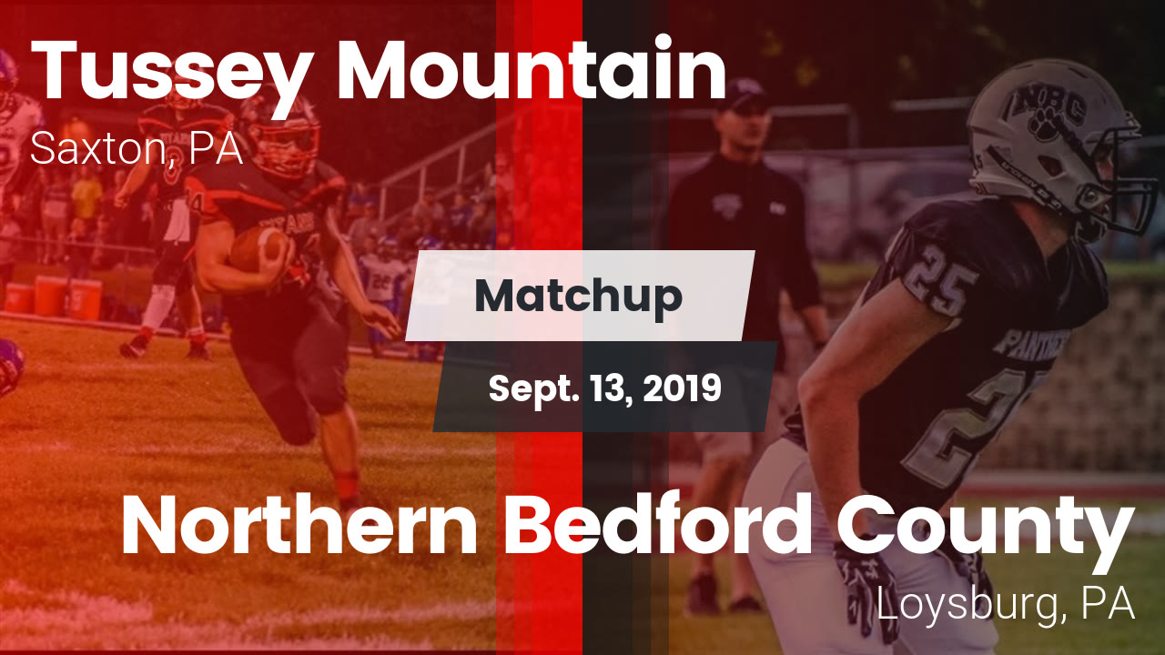 Tussey Mountain Hs Football Video Matchup Tussey Mountain Vs