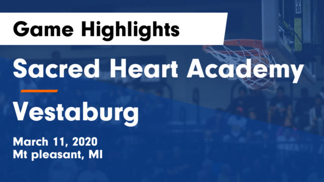 Boys Varsity Basketball Sacred Heart Academy Mt Pleasant Michigan Basketball Hudl