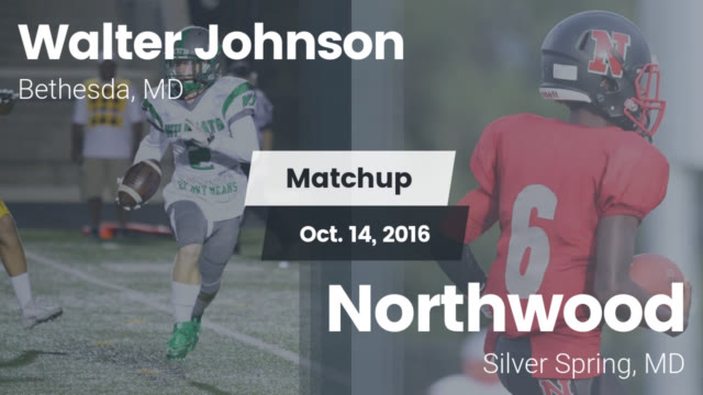 Varsity Football Walter Johnson High School Bethesda Maryland