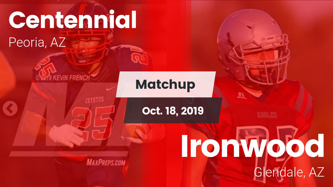 Centennial Hs Football Video Matchup Centennial High Vs