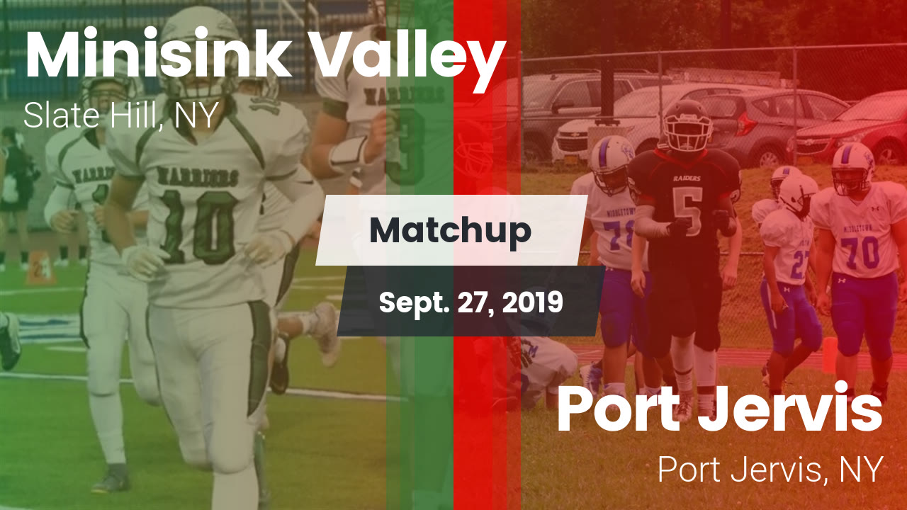 Minisink Valley Hs Football Video Matchup Minisink Valley Vs