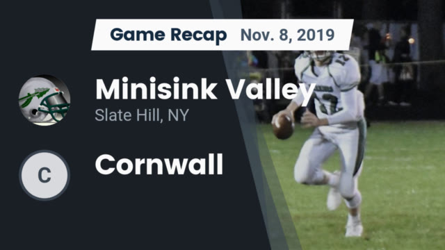 Boys Varsity Football Minisink Valley High School Slate Hill
