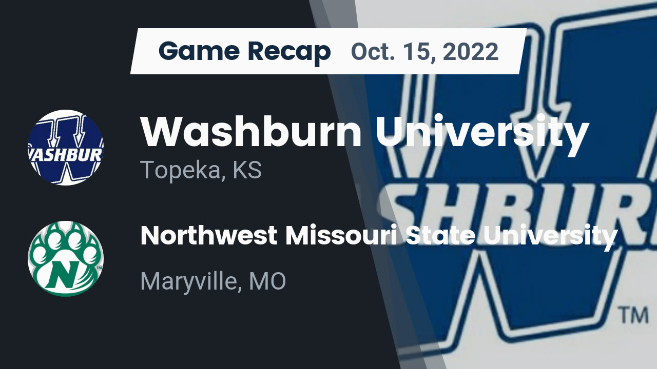 Recap Washburn University vs. Northwest Missouri State University 2022