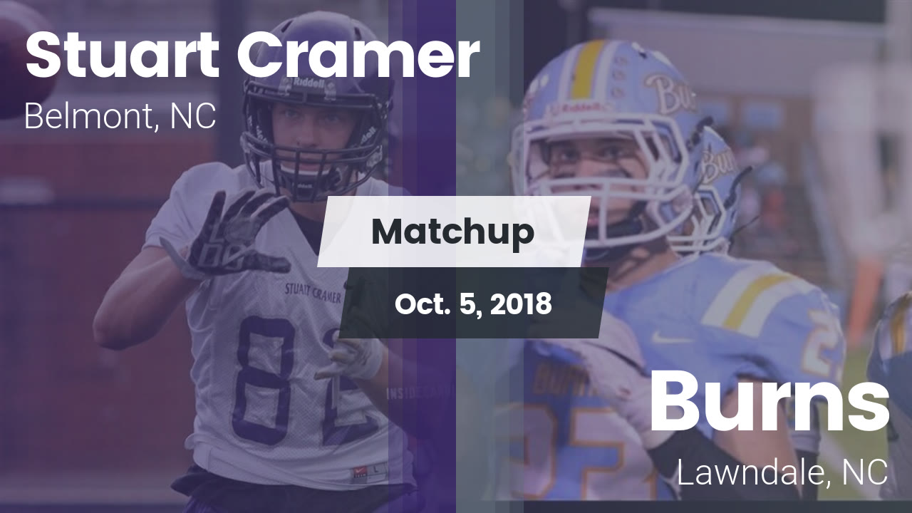 Stuart Cramer Hs Football Video Matchup Stuart Cramer Vs Burns
