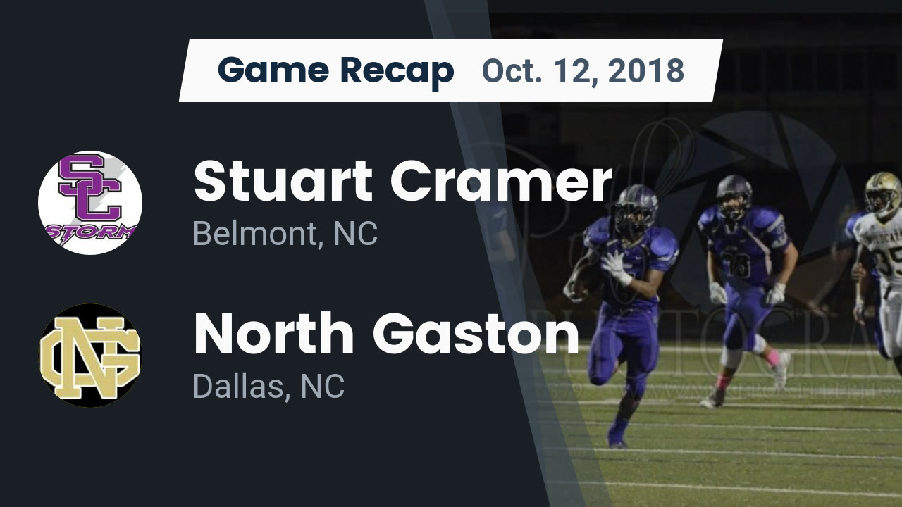 Stuart Cramer Hs Football Video Recap Stuart Cramer Vs North