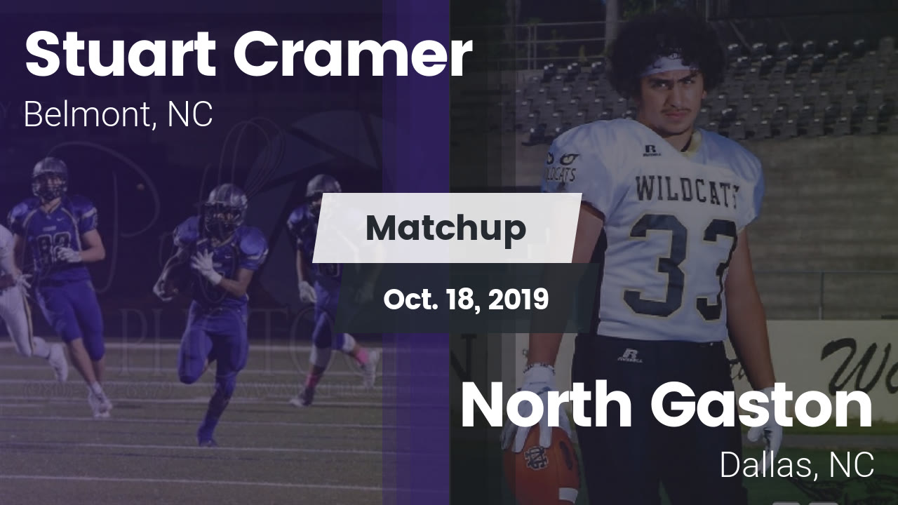 Stuart Cramer Hs Football Video Matchup Stuart Cramer Vs North