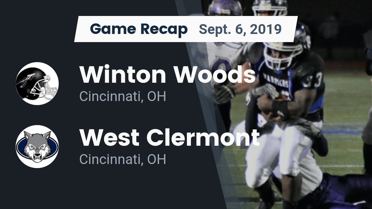 Winton Woods Hs Football Video Recap Winton Woods Vs West