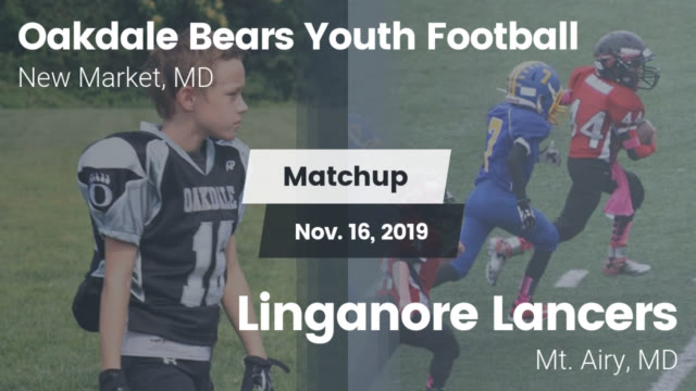 Bears Varsity 2019 Oakdale Bears Youth Football New Market