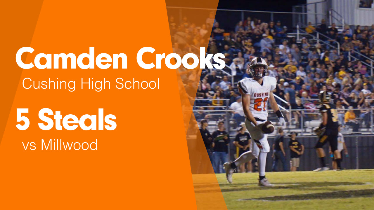 5 Steals vs Millwood - Camden Crooks highlights - Hudl