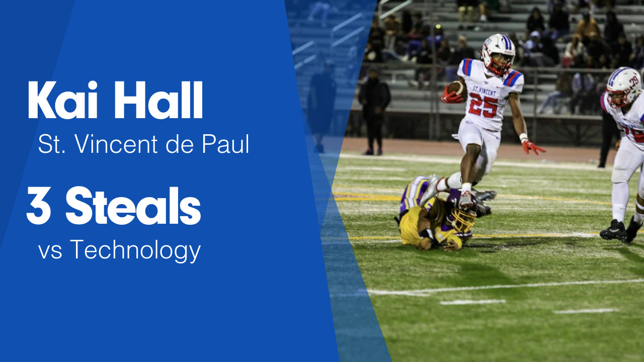 3 Steals vs Technology - Kai Hall highlights - Hudl
