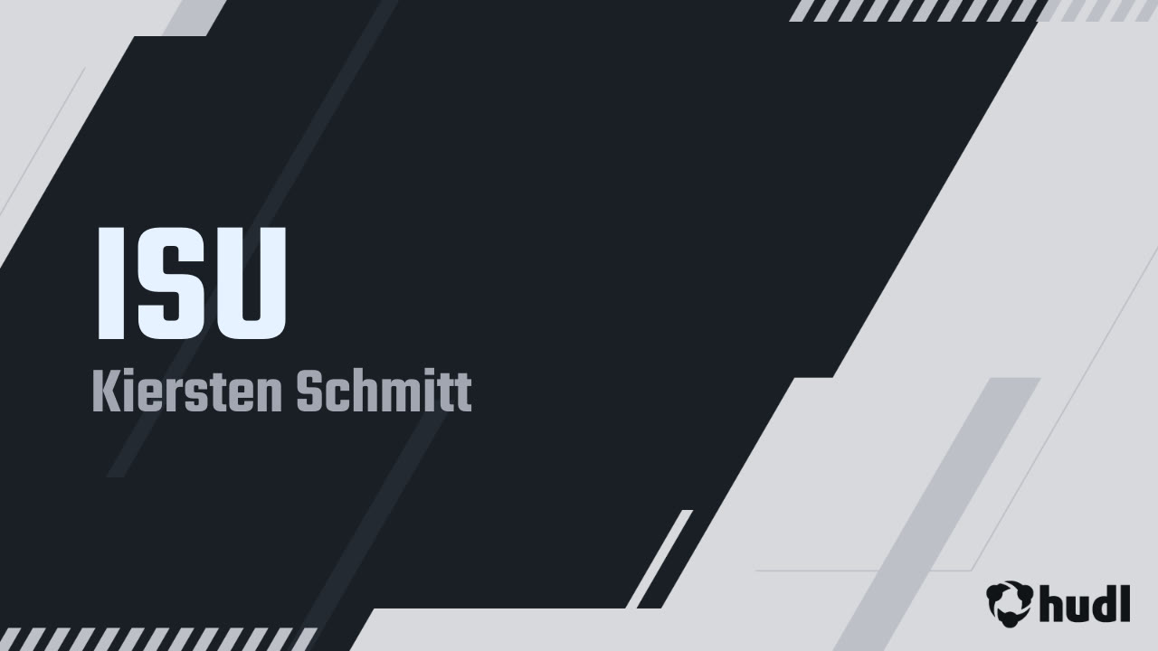 ISU Kiersten Schmitt highlights Hudl