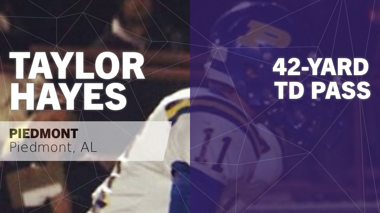 42-yard TD Pass vs Pleasant Valley - Taylor Hayes highlights