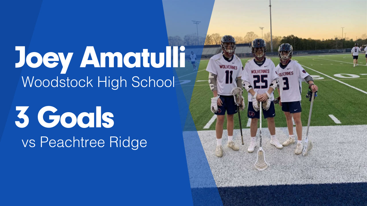 3 Goals vs Peachtree Ridge - Joey Amatulli highlights - Hudl