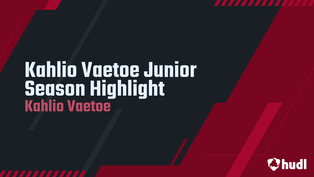 Kahlio Vaetoe - Cardinal Newman - 2025 Junior Season Highlights 
