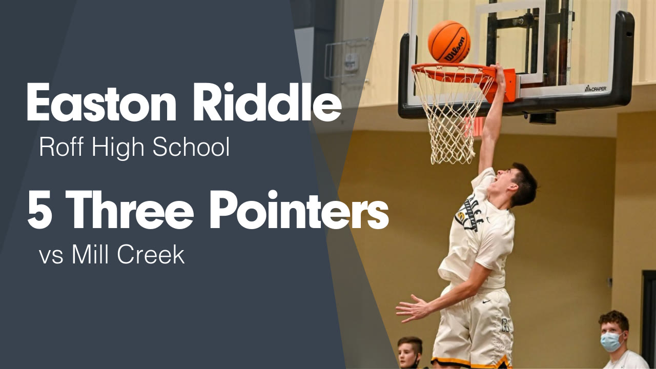 5 Three Pointers vs Mill Creek - Easton Riddle highlights - Hudl
