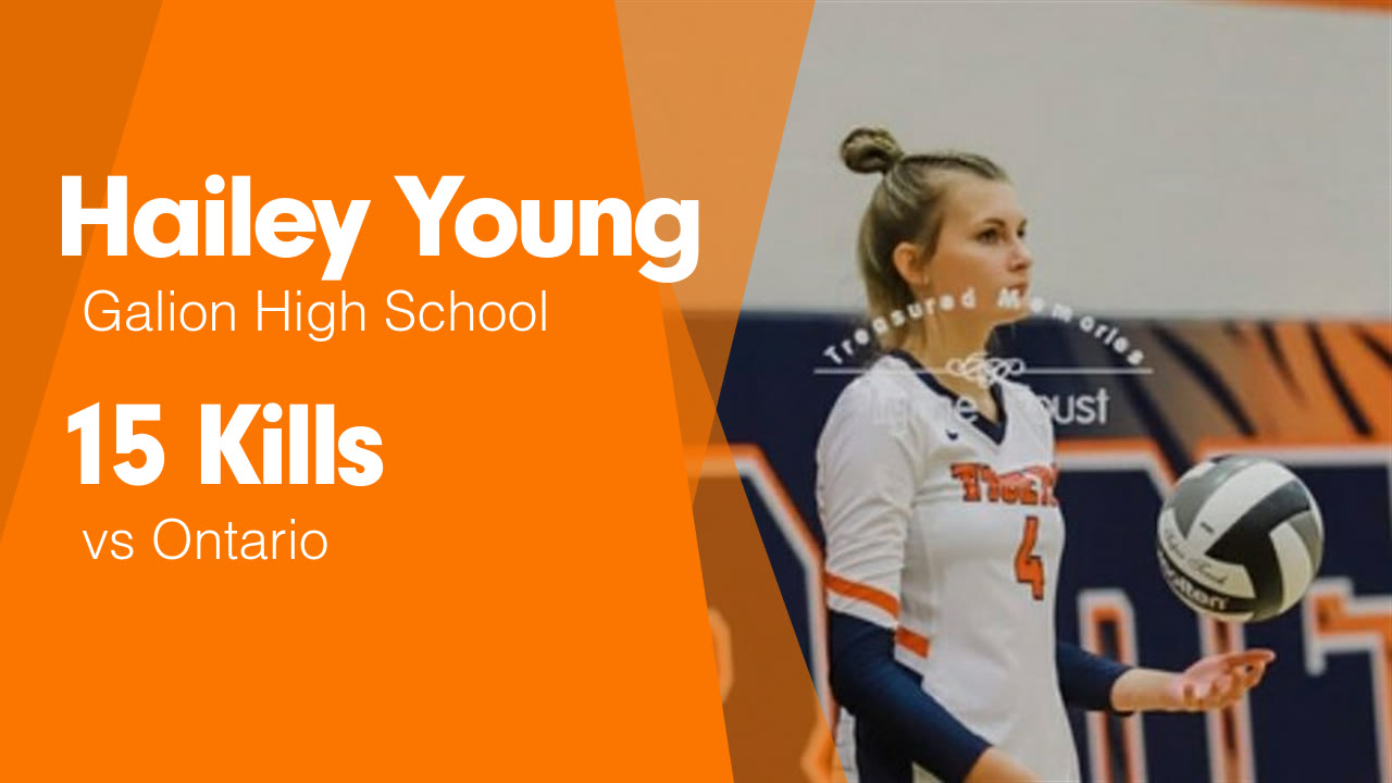 15 Kills vs Ontario - Hailey Young highlights