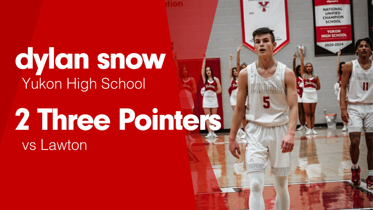 2 Three Pointers vs Lawton - dylan snow highlights - Hudl