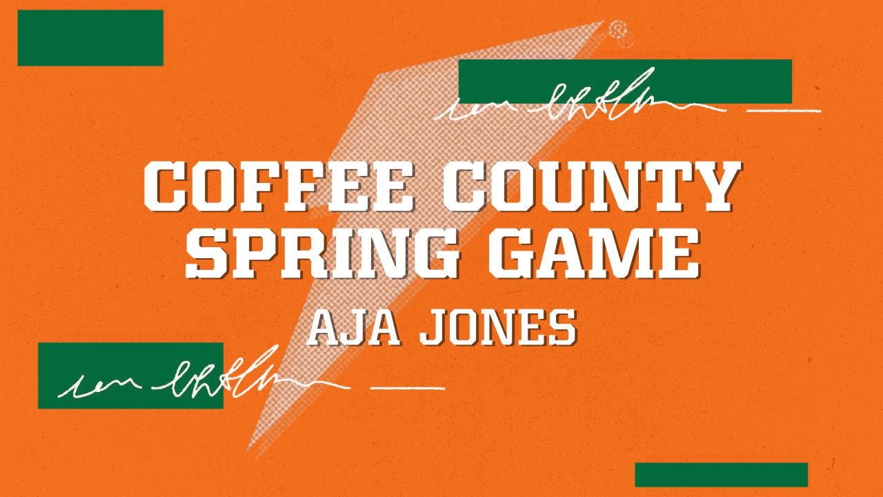 Coffee County Spring Game Aja Jones highlights Hudl