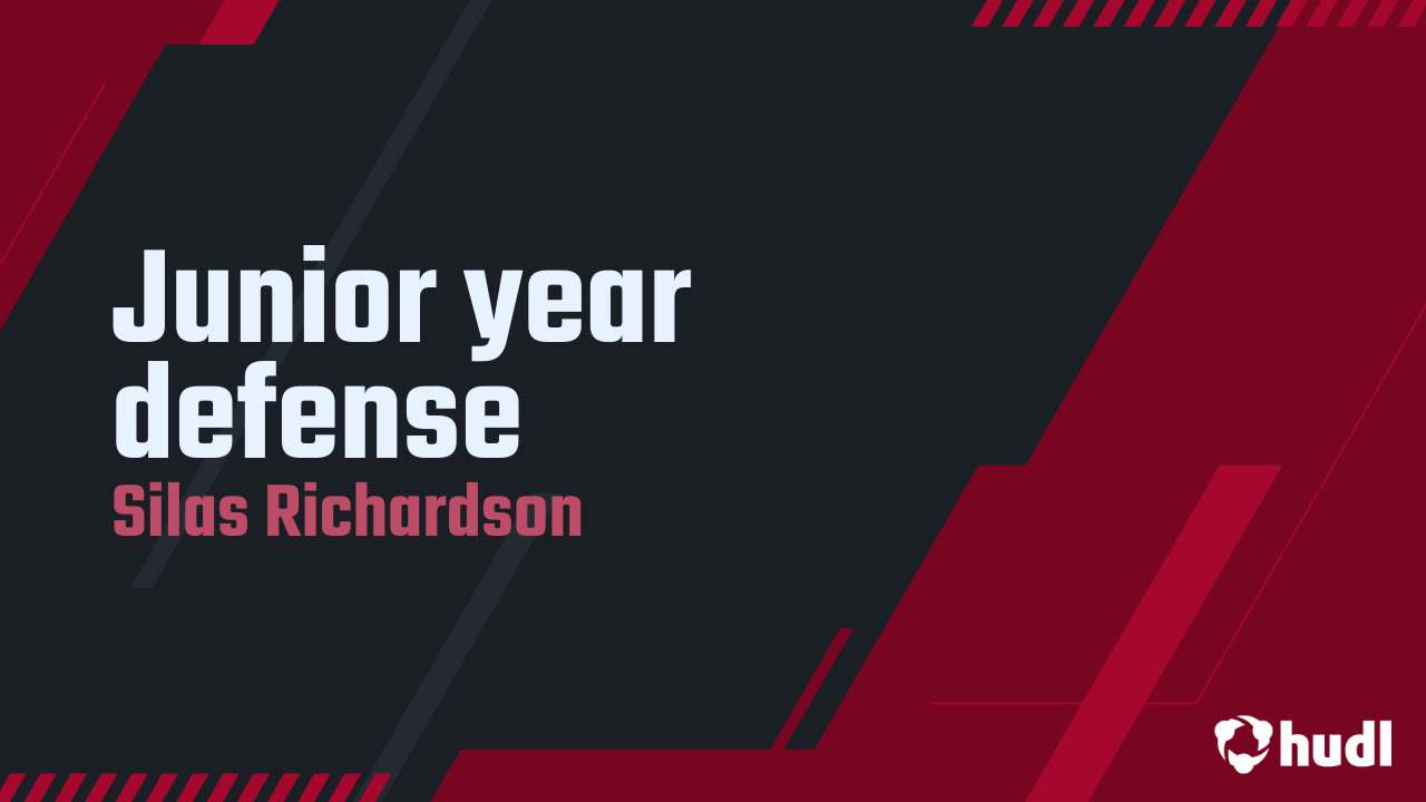 Junior Year Defense