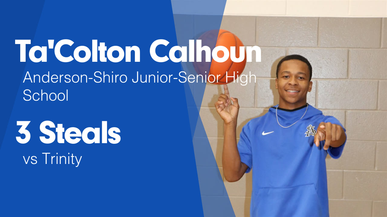 3 Steals vs Trinity - Ta'Colton Calhoun highlights - Hudl