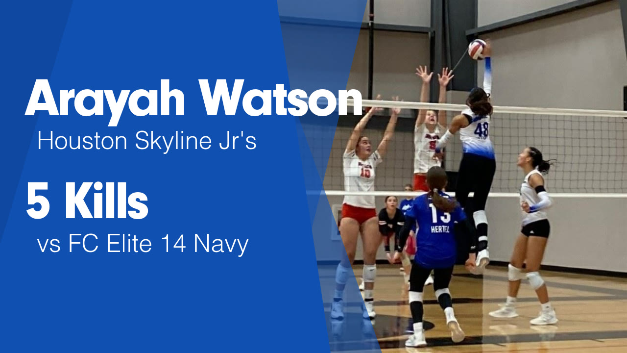 5 Kills vs FC Elite 14 Navy - Arayah Skye Watson highlights