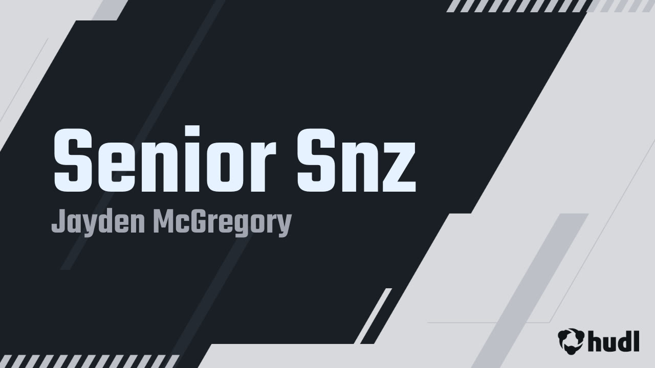 Jayden McGregory - Valley - 2025 Senior Season Highlights