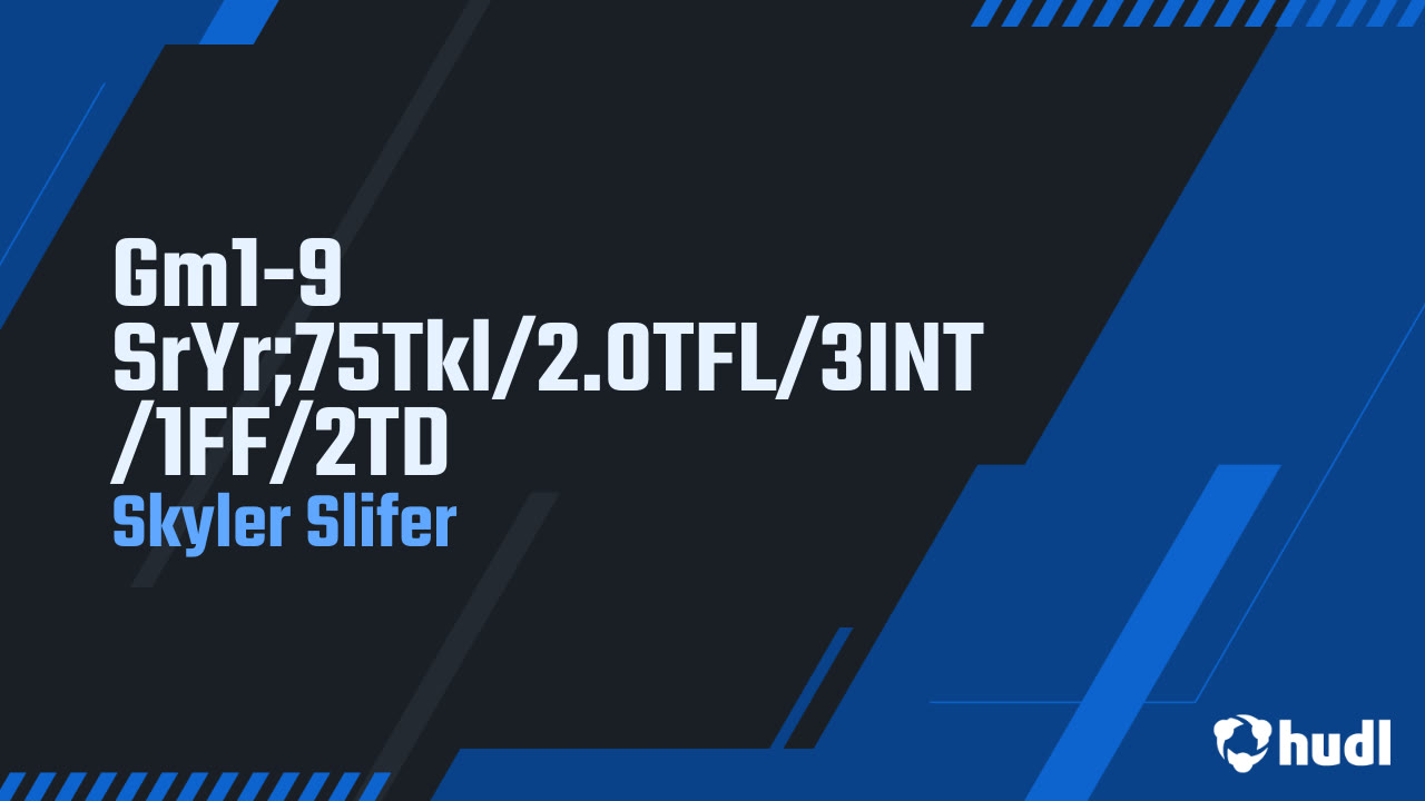 Senior Year Highlights from Games 1-9