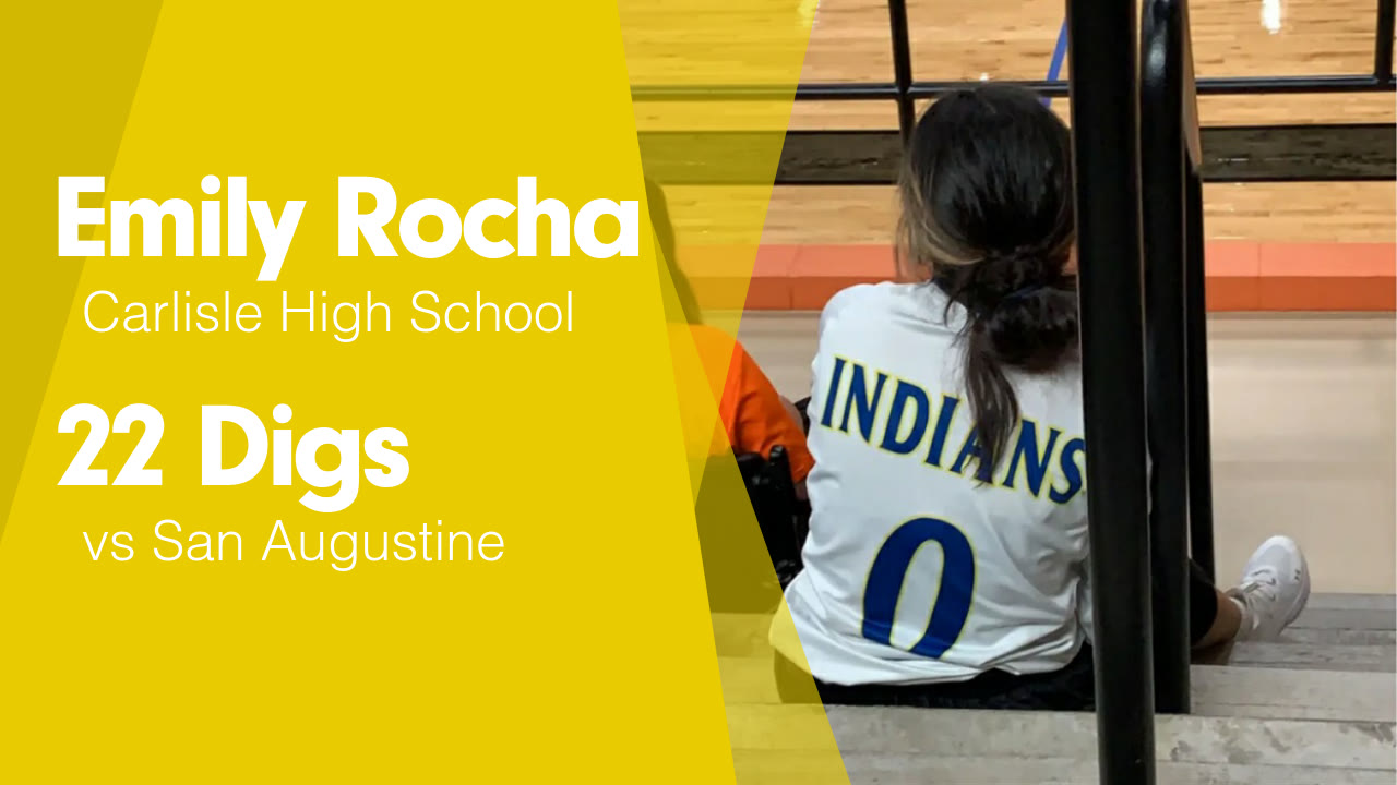 22 Digs vs San Augustine - Emily Rocha highlights - Hudl