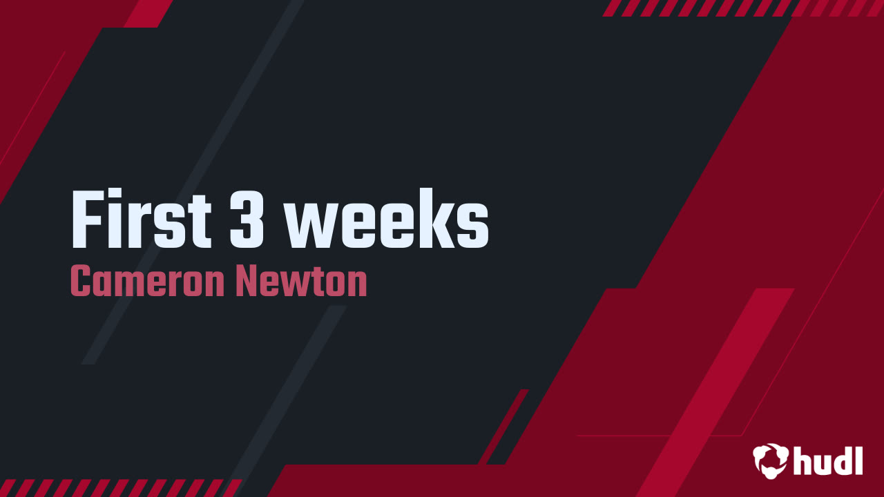 First 3 weeks Sr. Season